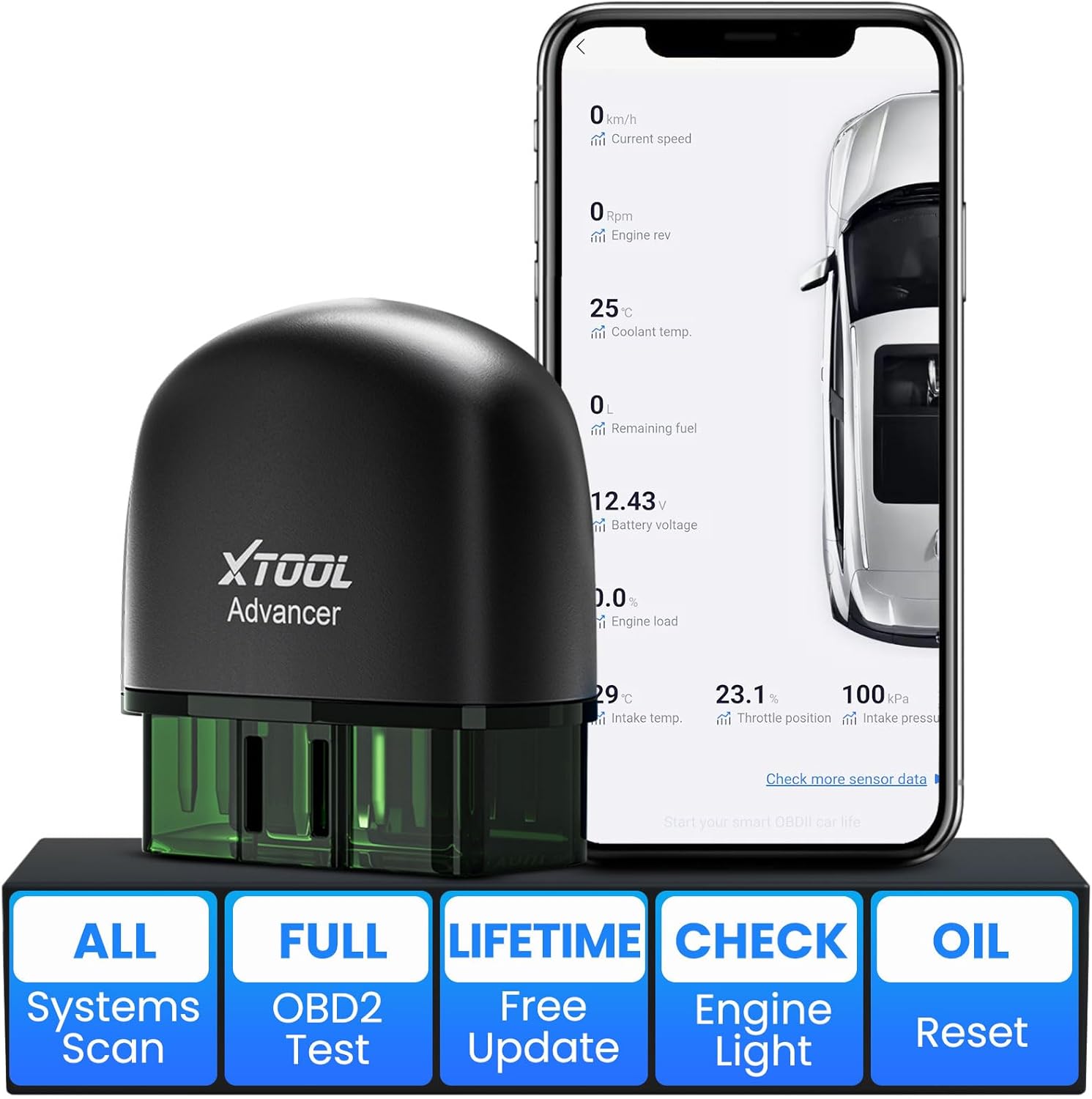 XTOOL AD20 Pro OBD2 Scanner: Comprehensive Car Diagnostic Tool