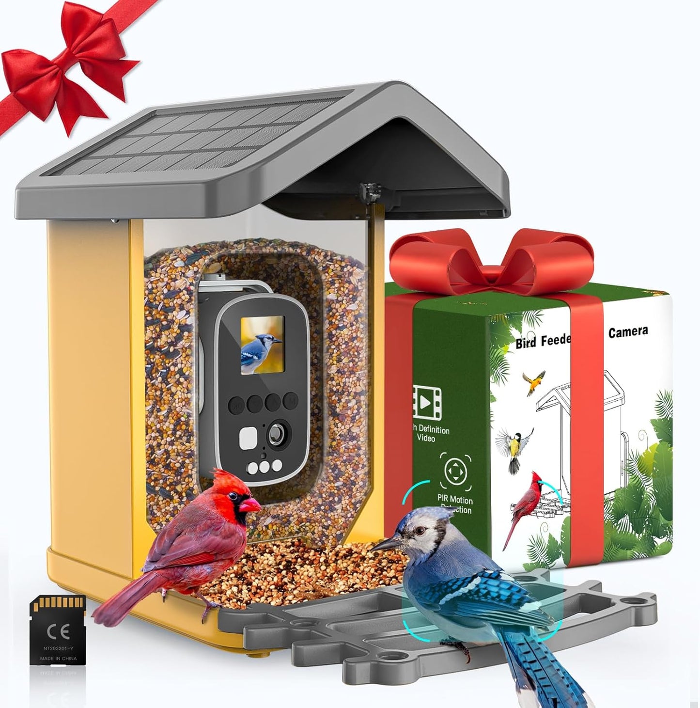 Capture Birds in HD with Solar Camera!