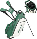PU Leather 14-Way Golf Stand Bag for Men and Women - Lightweight
