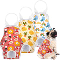 Dog Diaper Onesie Sanitary Pantie with Adjustable Suspenders - Secure