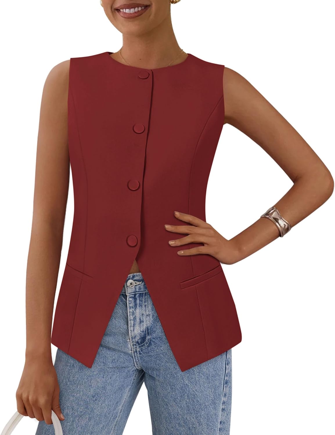 PRETTYGARDEN Women's Summer Suit Vest Tops for Stylish Looks