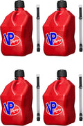 VP Racing Utility Container 5 Gallon 4-Pack with Hoses - Durable