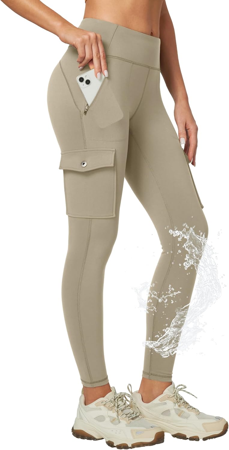 Ewedoos Hiking Pants Women Leggings with Zipper Pockets Review