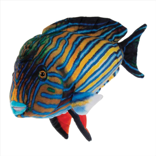 Life-Size Sweeplips Fish Stuffed Animal - Soft & Cute Sea Creature Plush!