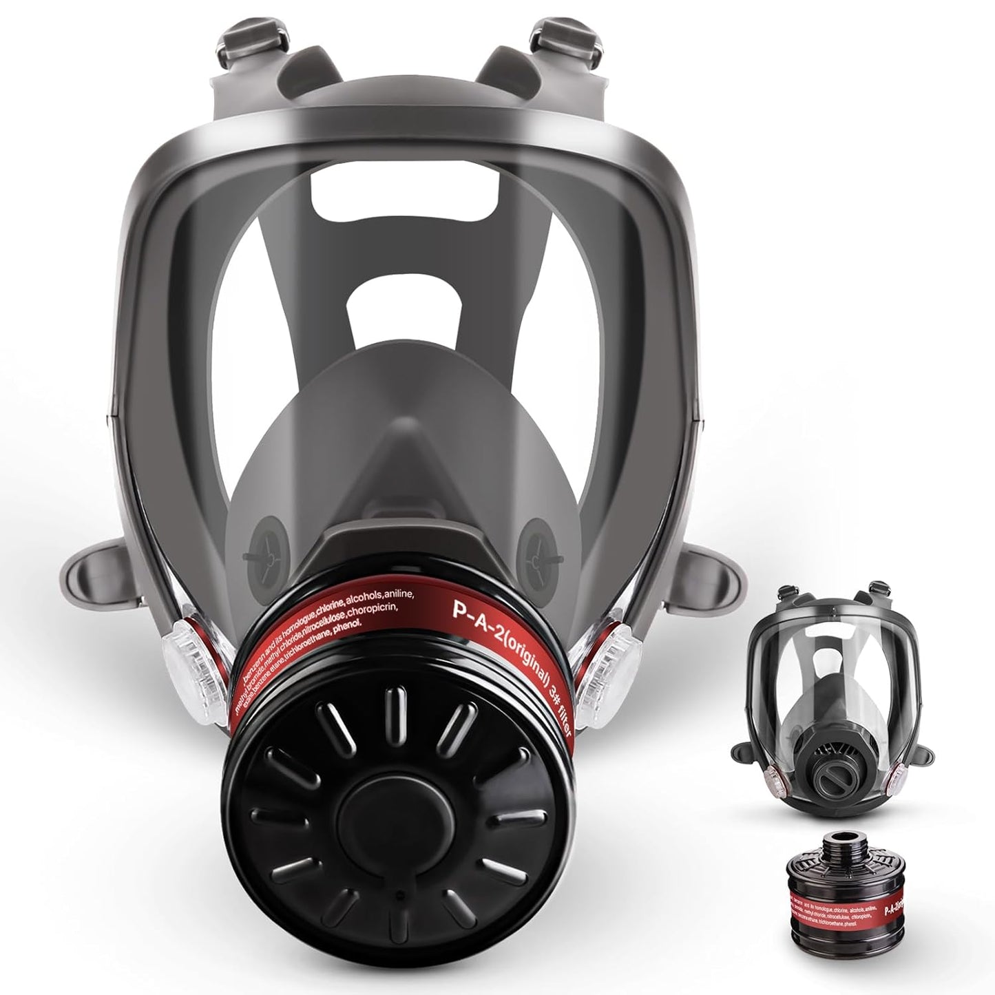 Gas Masks Survival Nuclear and Chemical Full Face Respirator