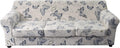 Stretch Sofa Couch Covers for 3 Cushion Couches - 4 Piece Protective