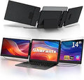 Laptop Screen Extender Portable 14 in Triple Monitor for Laptop
