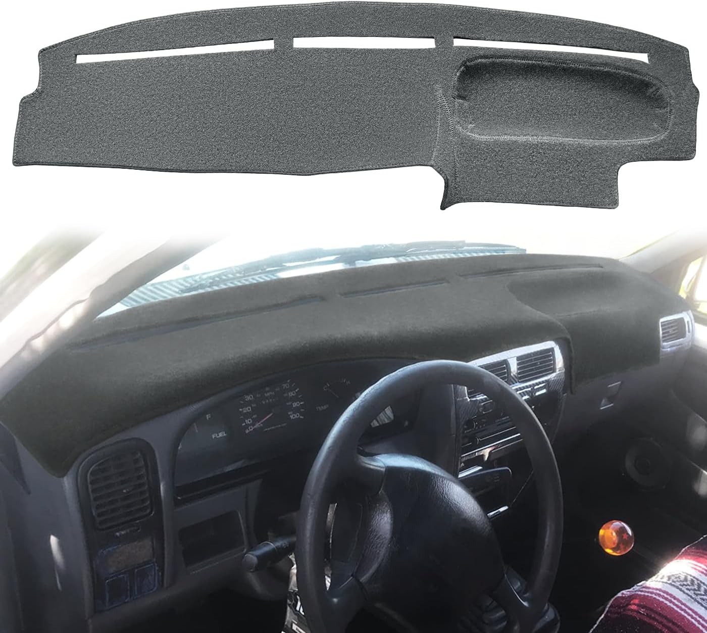 Custom Fit Dash Cover Mat for 1994-1997 Nissan Hardbody D21