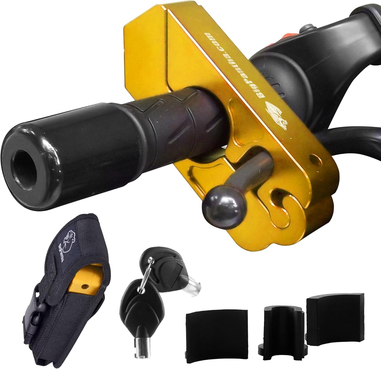 Motorcycle Grip Lock - Heavy Duty Anti-Theft Security Device