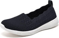 Puxowe Women's Casual Slip on Walking Flat Shoes (Style QDQ1)