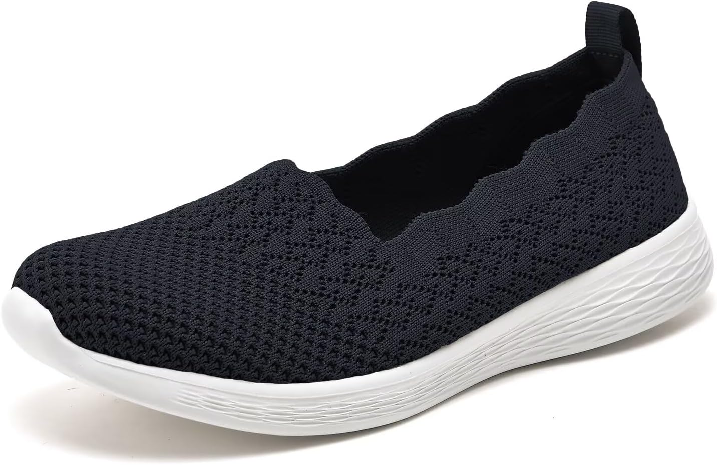 Puxowe Women's Casual Slip on Walking Flat Shoes for Comfort