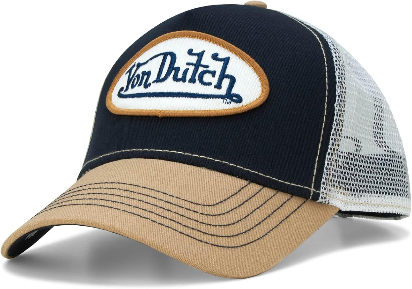 Von Dutch Unisex Trucker Hat - Retro Classic Adjustable Cap