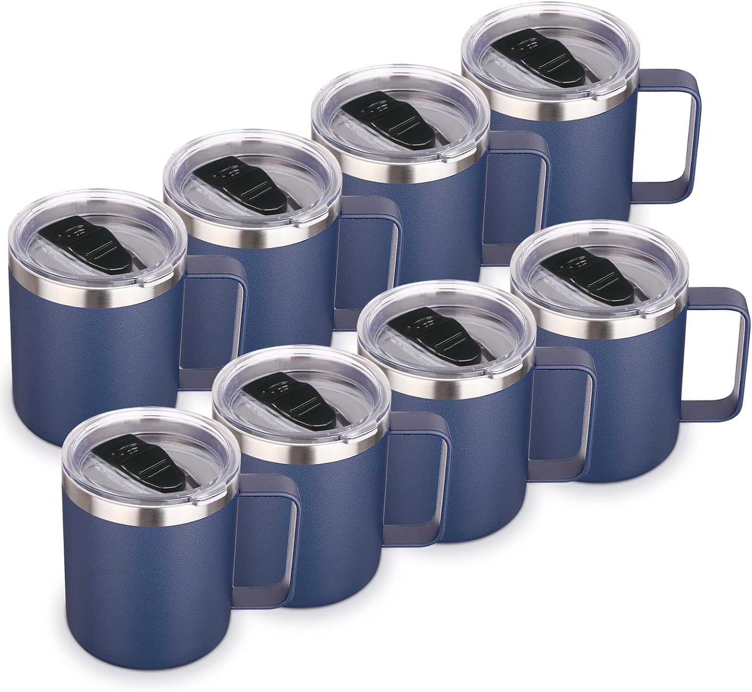 Volhoply 14oz Insulated Stainless Steel Coffee Mug for Travel