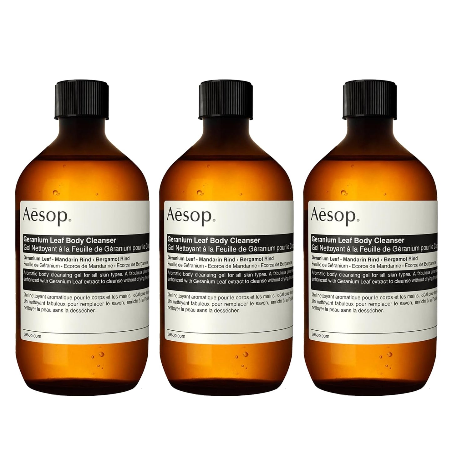 Aesop Geranium Leaf Body Cleanser Refill for Refreshing Clean