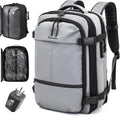 Travel Backpack with Vacuum System 60L Expandable - Carry-On Ready