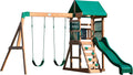 Backyard Discovery Buckley Hill Cedar Wood Swing Set - Starter Playset