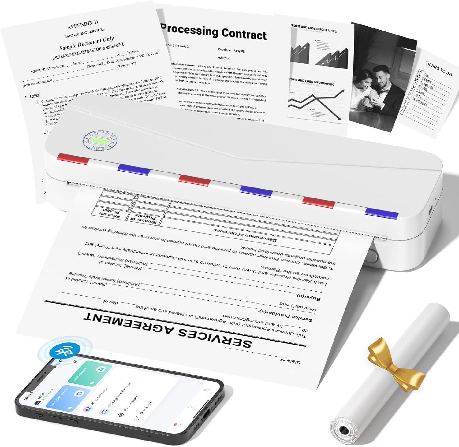 Phomemo Wireless Travel Printer - Print Anywhere!