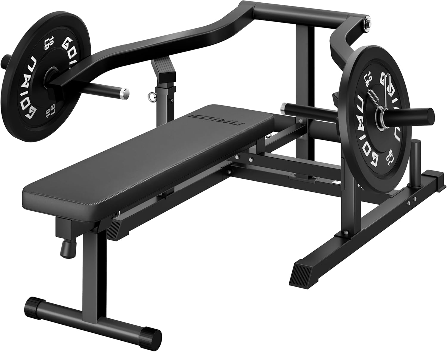 Chest Press Machine with Adjustable Arms for Home Gym Workouts