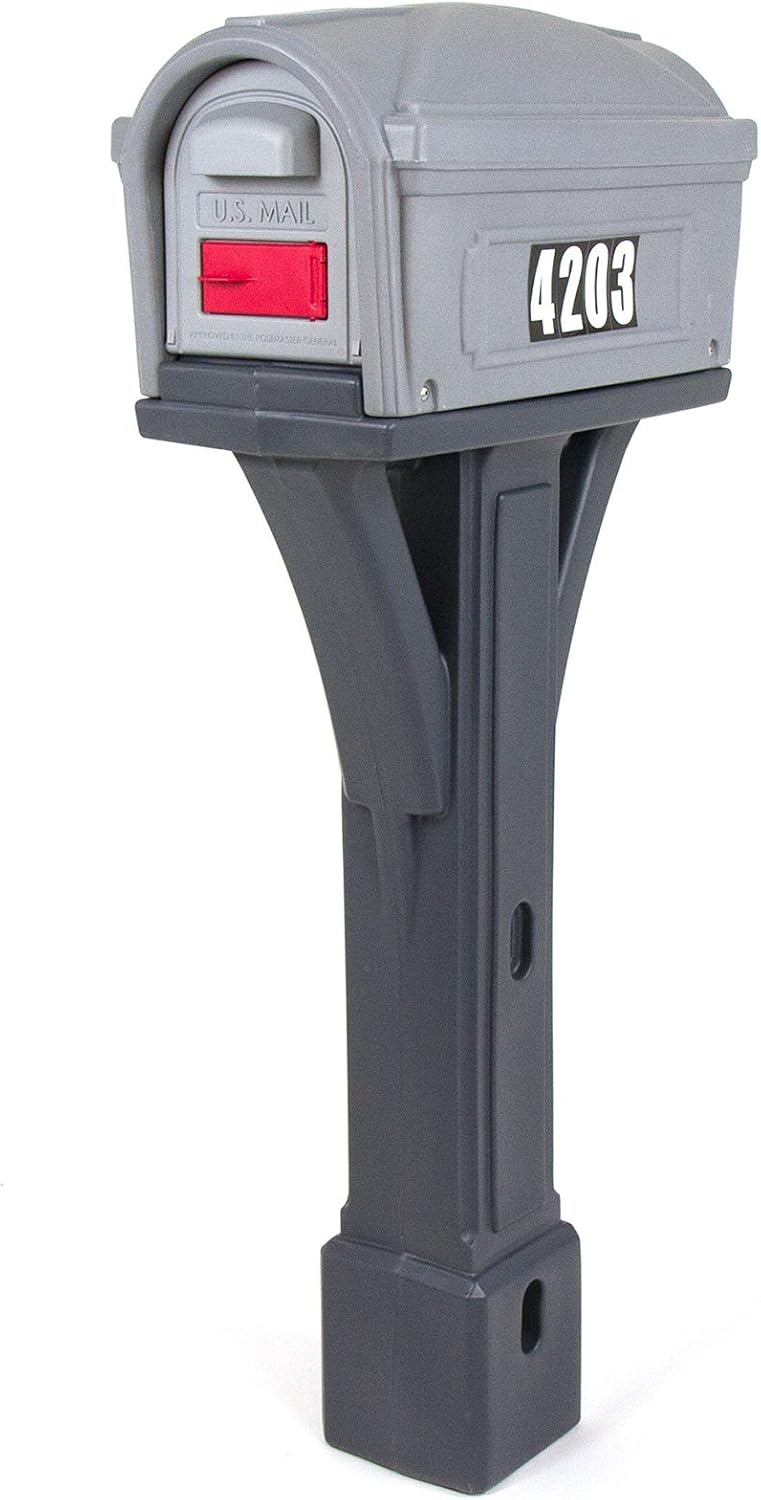 Simplay3 Classic Plastic Mailbox & Post Mount Combo Kit Review