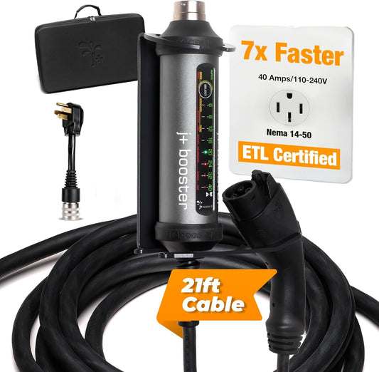 Fast Charging Anywhere: J+ 40A Level 2 EV Charger