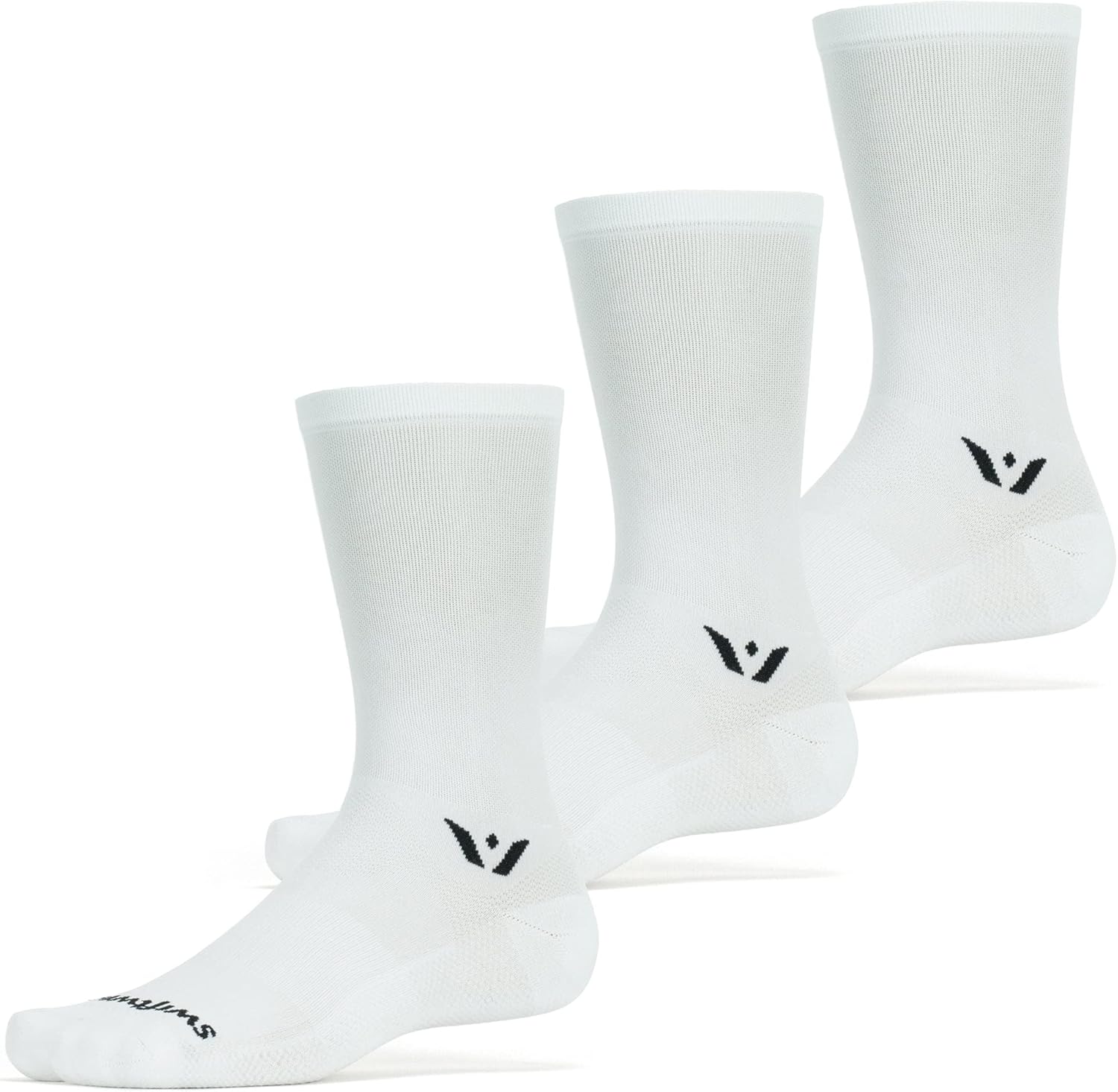 Swiftwick ASPIRE Crew Cycling Socks for Ultimate Comfort