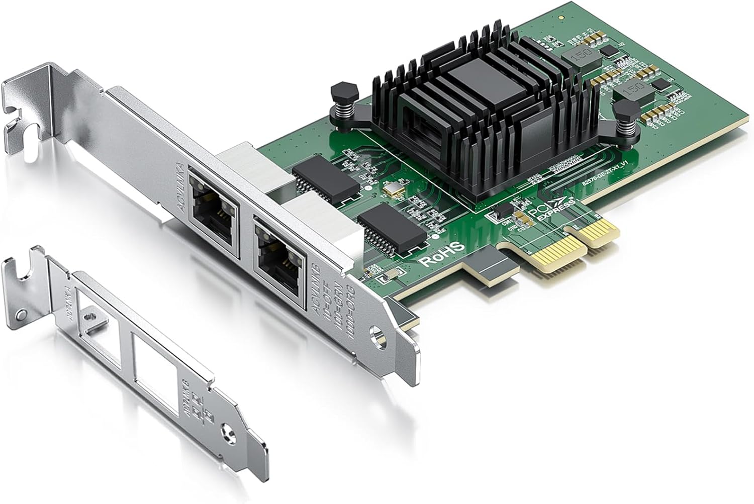 2 Pack Gigabit Dual NIC with Intel 82576 Chip for Fast Networking