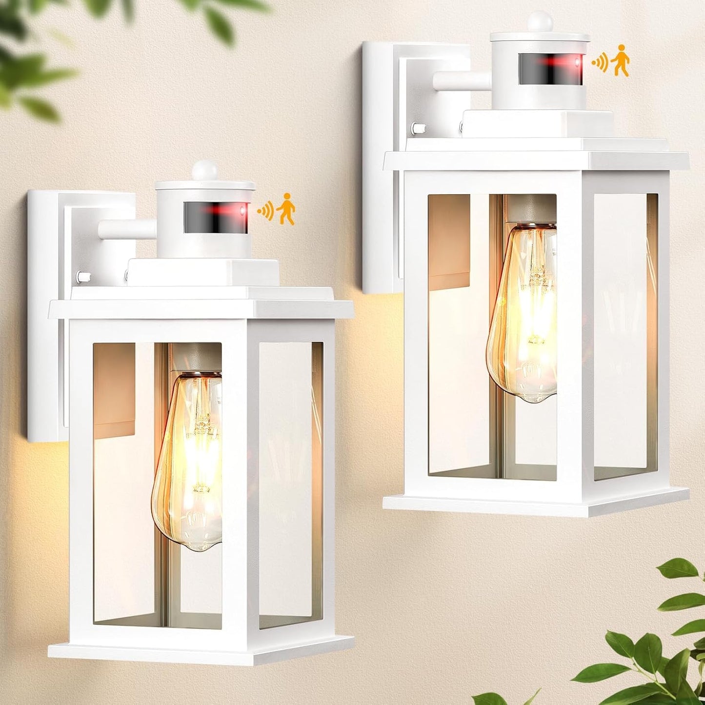 VIANIS Motion Sensor Porch Lights for Outdoor Safety and Style