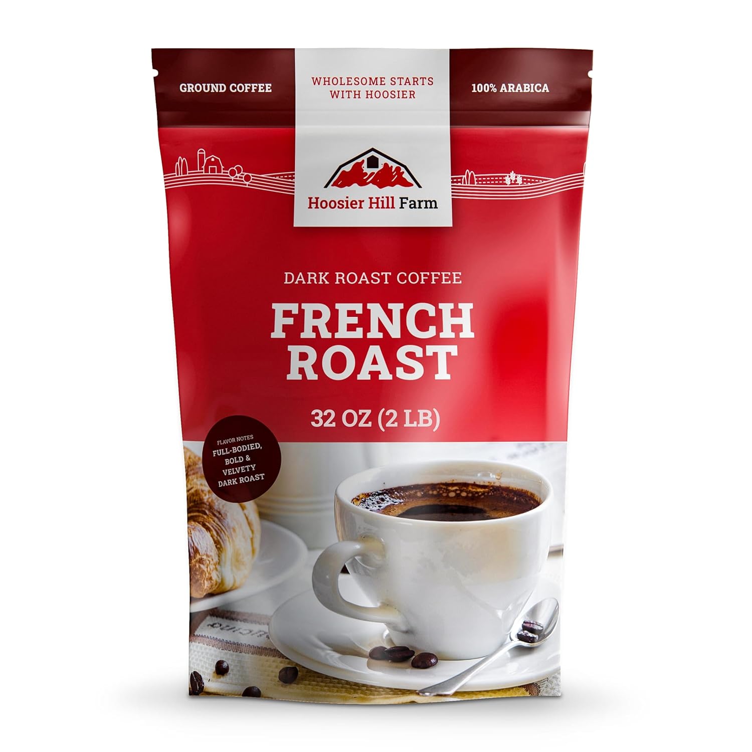 Premium Dark Roast Coffee 2LB Bag