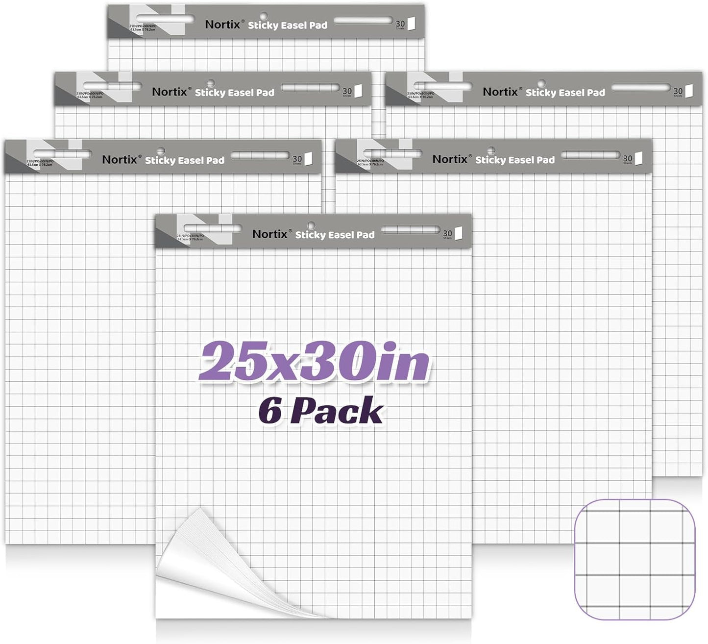Nortix Sticky Easel Pad for Meetings and Training Sessions