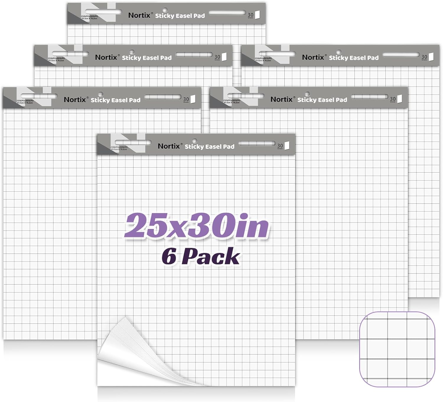 Nortix Sticky Easel Pad for Meetings and Training Sessions