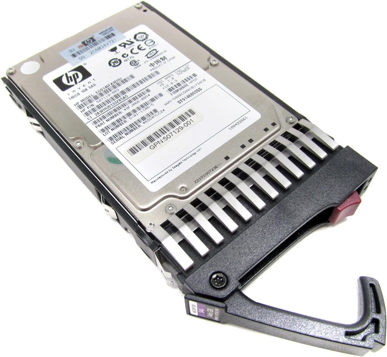 HP 507119-003 146-GB 6G 10K 2.5 DP SAS HDD for Fast Storage