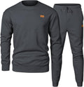 JMIERR Men's Trendy Jacquard Tracksuit Set for Fashionable Fit