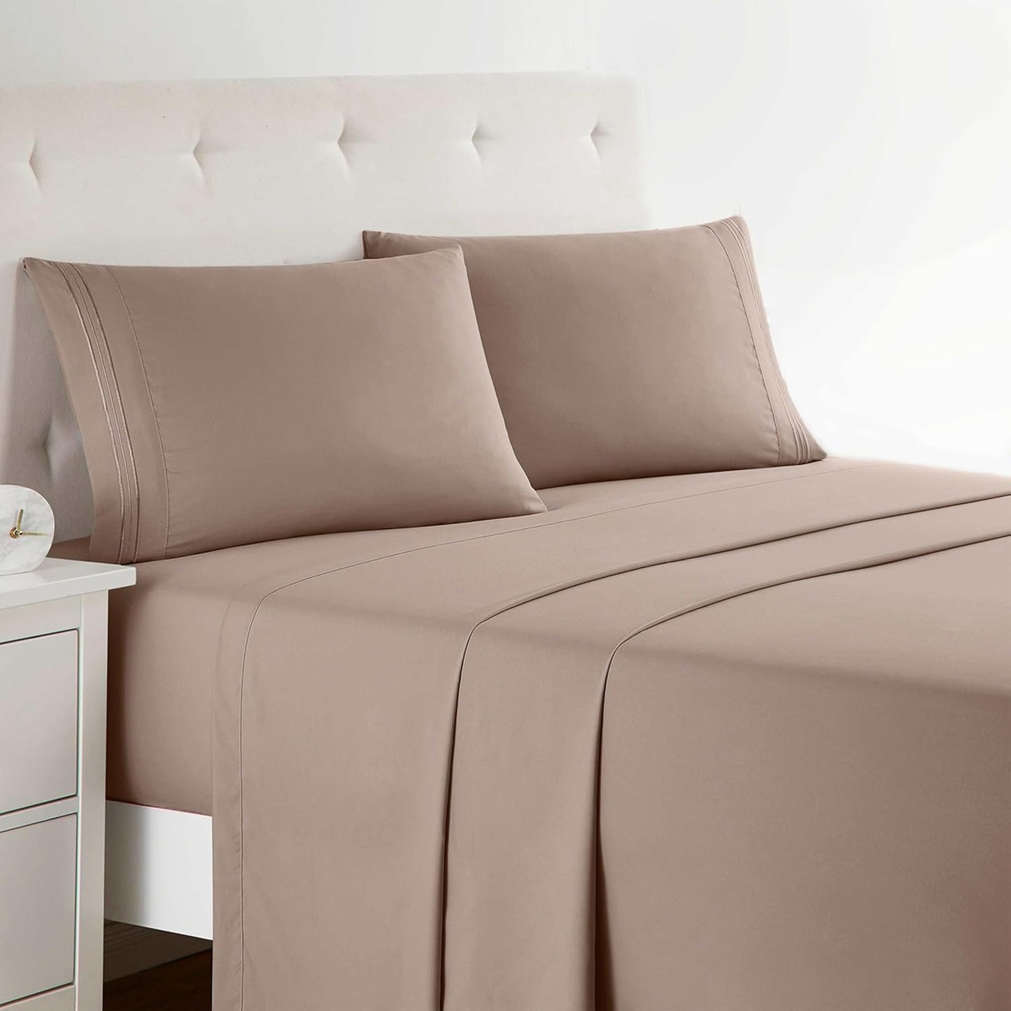 Clara Clark Premier 1800 Series Split King Bed Sheet Set Review
