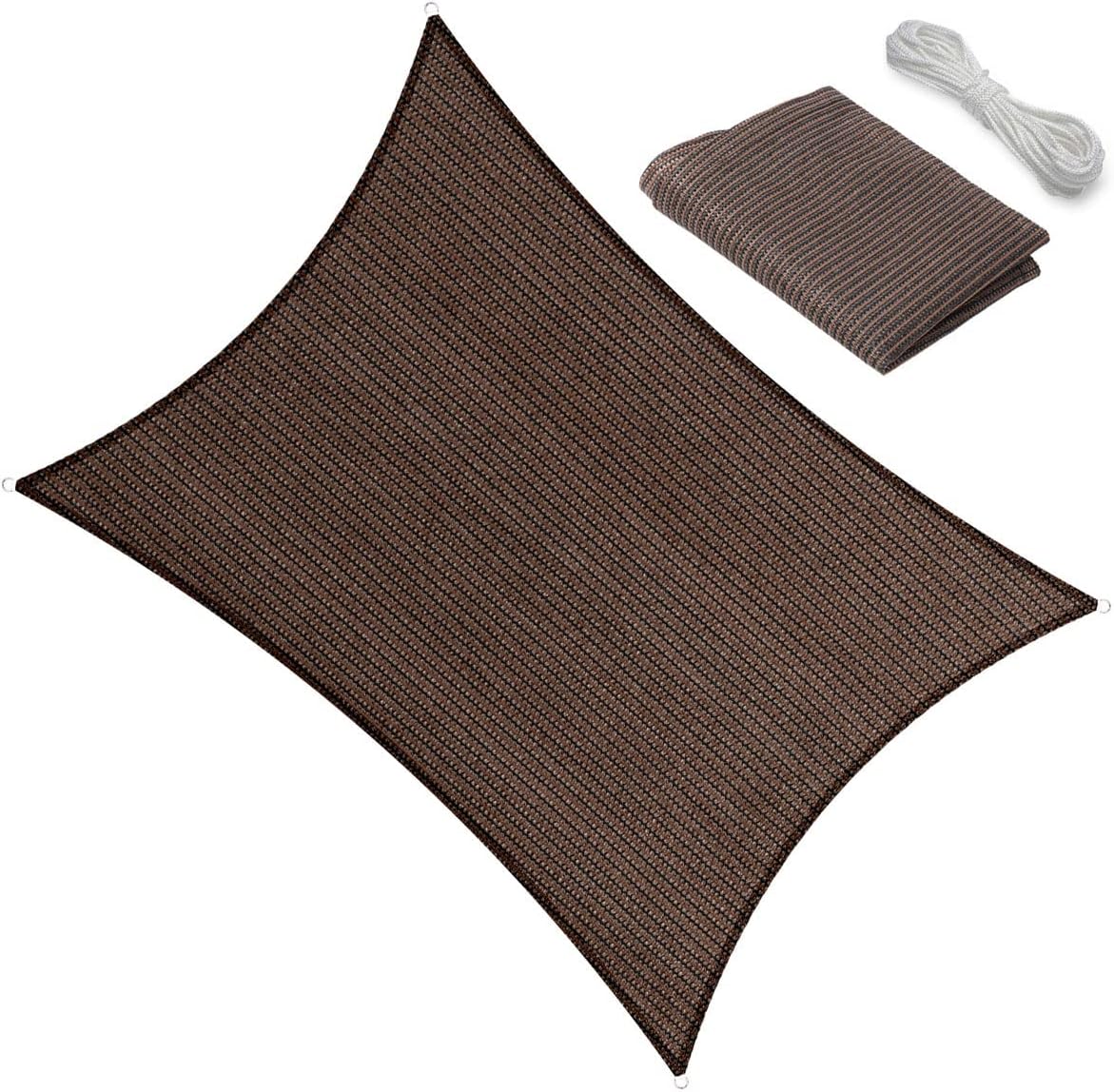16ft x 21ft Sun Shade Sail Canopy for Outdoor Patio and Garden
