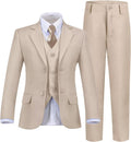 Boys Suit Kids Tuxedo Vest Pants Set - Smart Ring Bearer Outfit