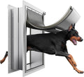XL Pet Door for Wall Dog Door - Extra Large 3-Flap Wall Unit