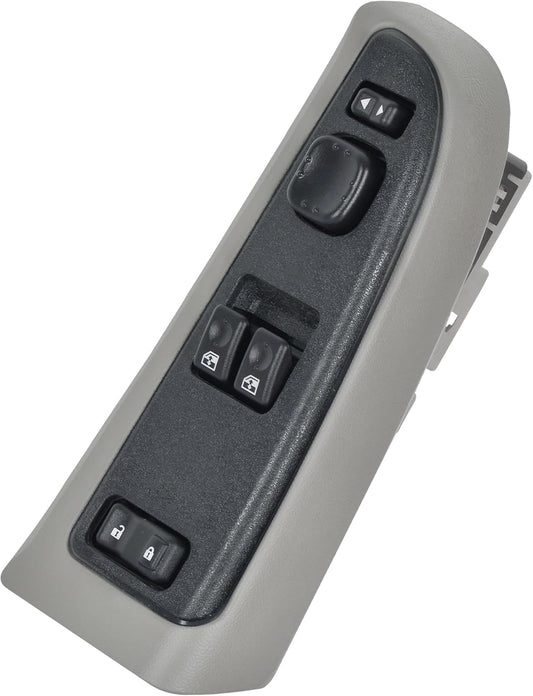 Driver Side Power Window Switch with Gray Bezel for Silverado & Sierra