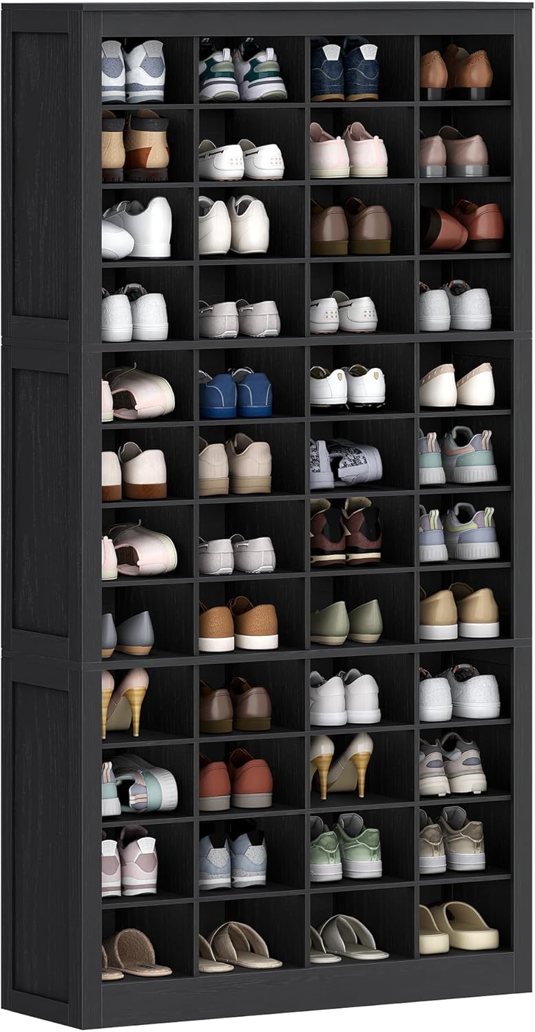 Shoe Storage Cabinet for 48 Pairs, Modern Design Organizer
