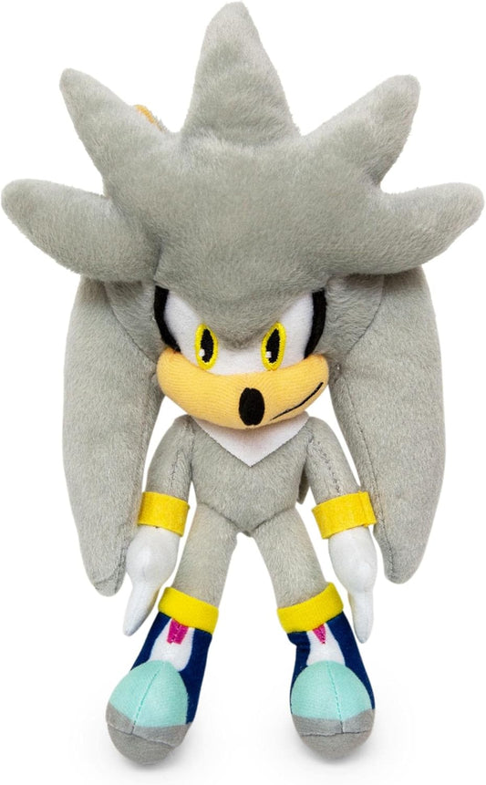 Silver Sonic The Hedgehog 8-Inch Plush | Soft & Sturdy