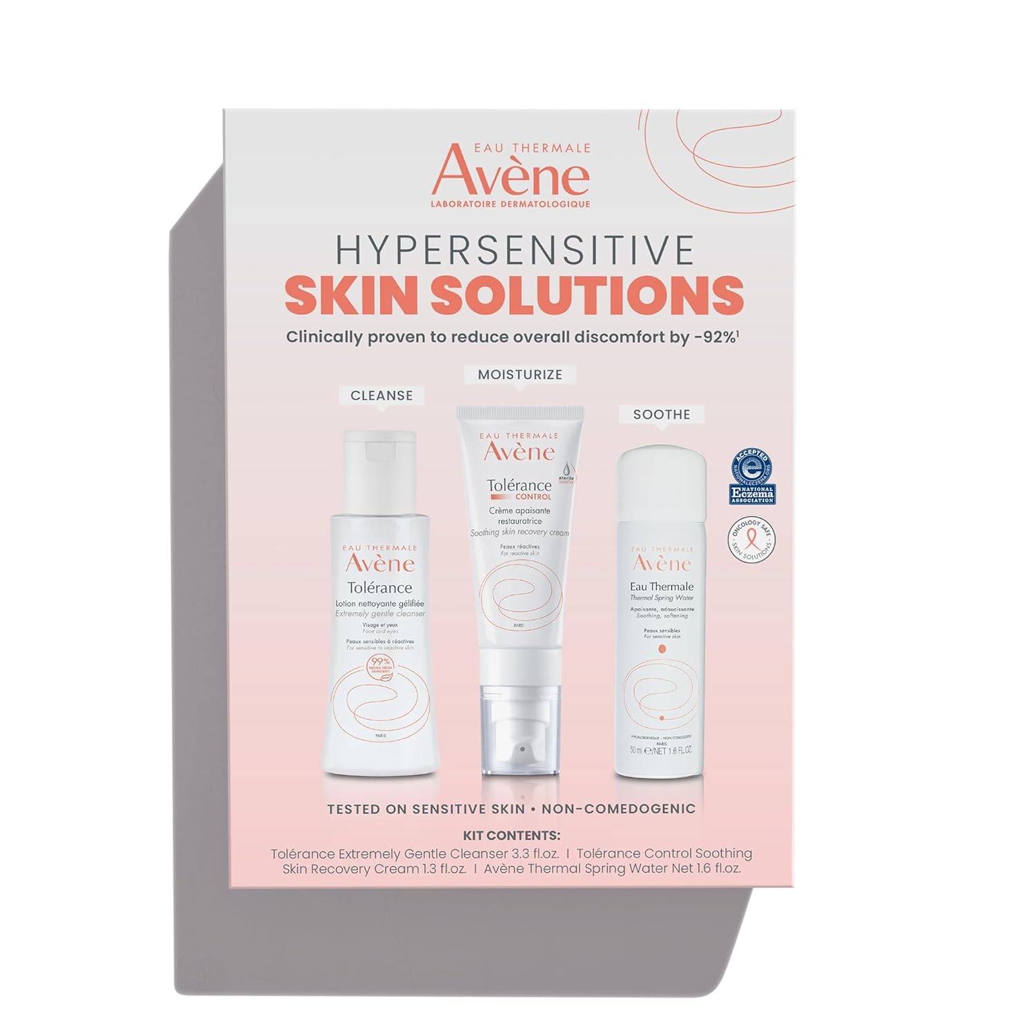 Avene Hypersensitive Skin Starter Kit for Complete Care Routine