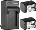 Kastar 3300mAh 2-Pack Lithium-Ion Batteries with AC Charger - Long Run