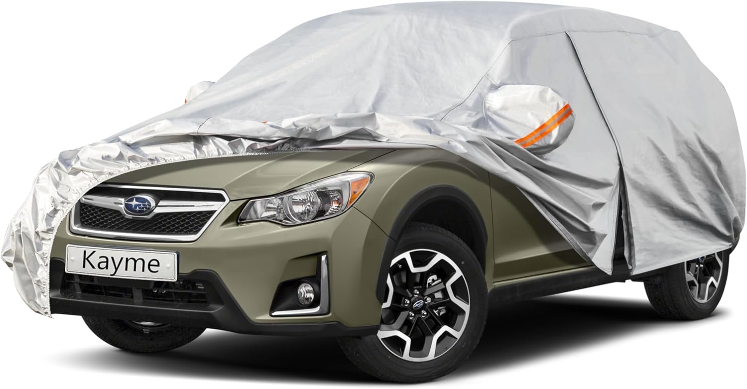 Kayme 6 Layers SUV Car Cover for Subaru Crosstrek 2017-2025