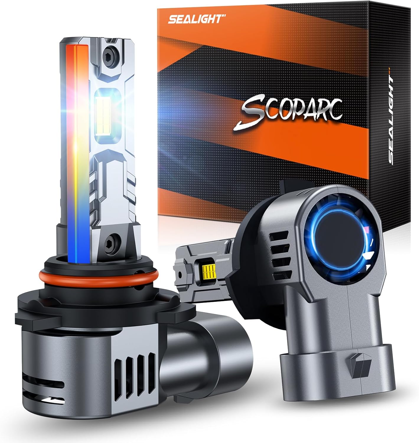 SEALIGHT 9006 Fog Bulbs: Ultra-Bright 50,000LM for Safety