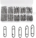 200pcs Fishing Power Clips Stainless Steel Quick Change Clips - Fast