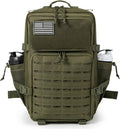 Military Tactical Backpack 45L Daypack - Durable, MOLLE Ready