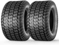 MaxAuto 24x12.00-12 Turf Lawn Mower Tires Set of 2 - Heavy Duty 4Ply