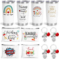 UAREHIBY 12 PCS Teacher Appreciation Gift Set - Tumblers & Bags
