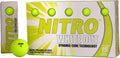 High Velocity Nitro Golf Balls 15PK - Long Distance & High Energy