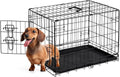 Sweetcrispy 30 Inch Single Door Dog Crate for Small Dogs