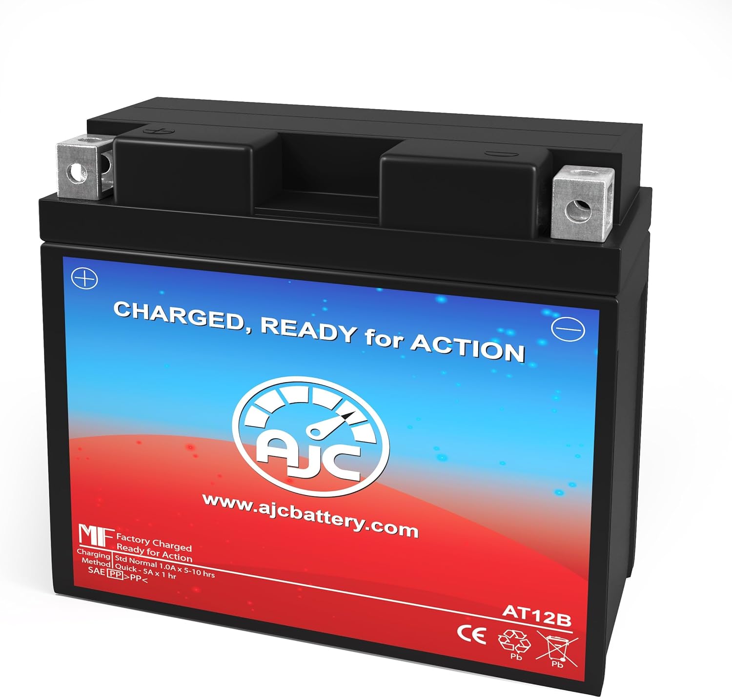 AJC Battery Compatible with Power Sonic PT12B-4 for Adventure
